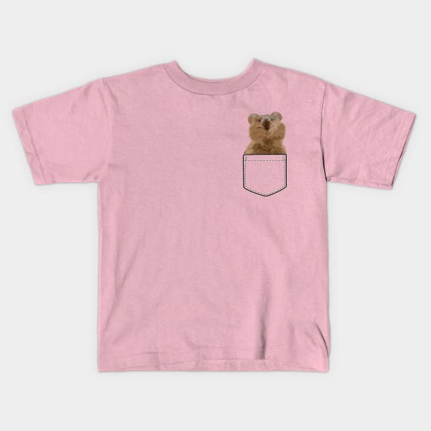 Quokka Happy Life Kids T-Shirt by Twrinkle